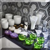 D30. Candleholders and vases. 